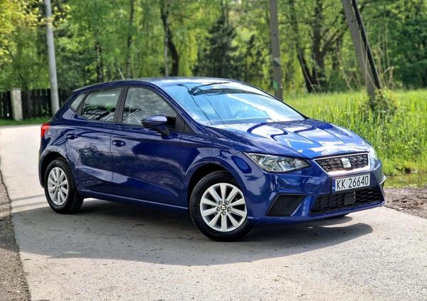 Seat Ibiza cena 42500 przebieg: 21000, rok produkcji 2018 z Kraków małe 667